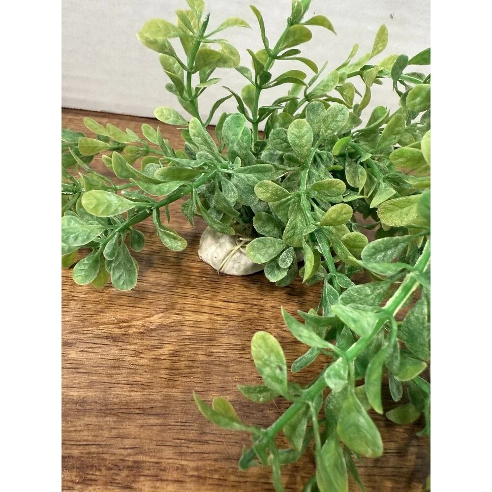 Lot Artificial Aquarium Plastic Plants & Flower Decor, Multicolor, Weighted